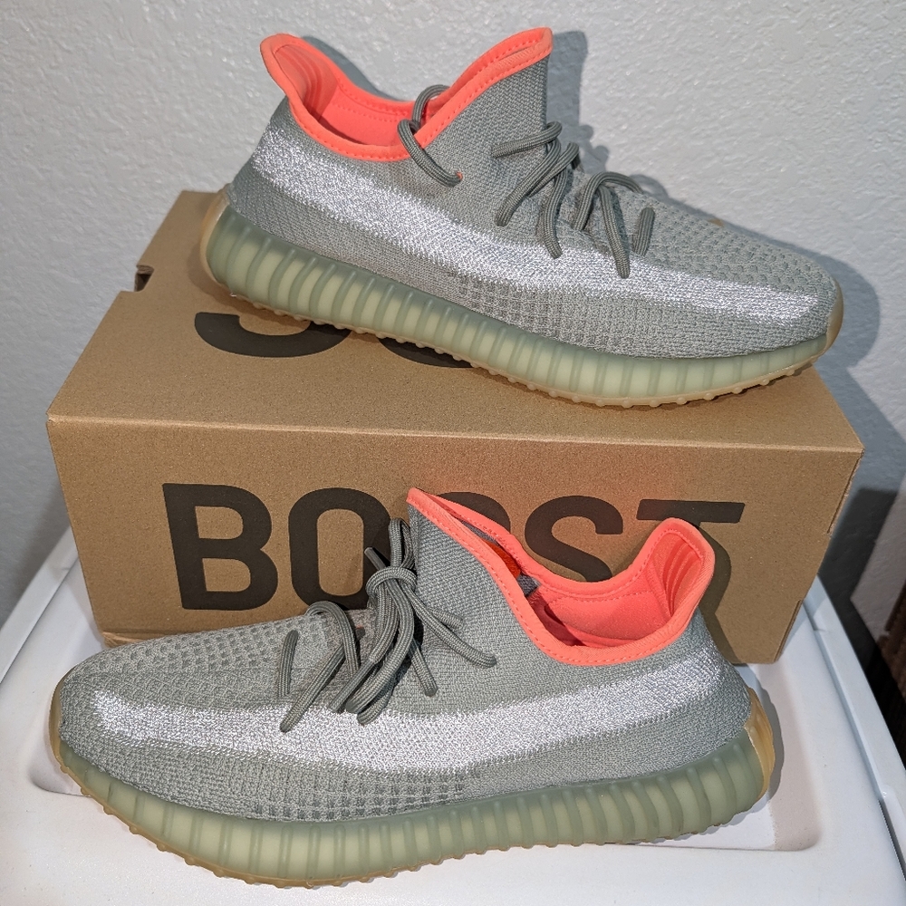 Adidas Yeezy Boost 350 V2 Desert Sage (Sz 11) Slightly Worn